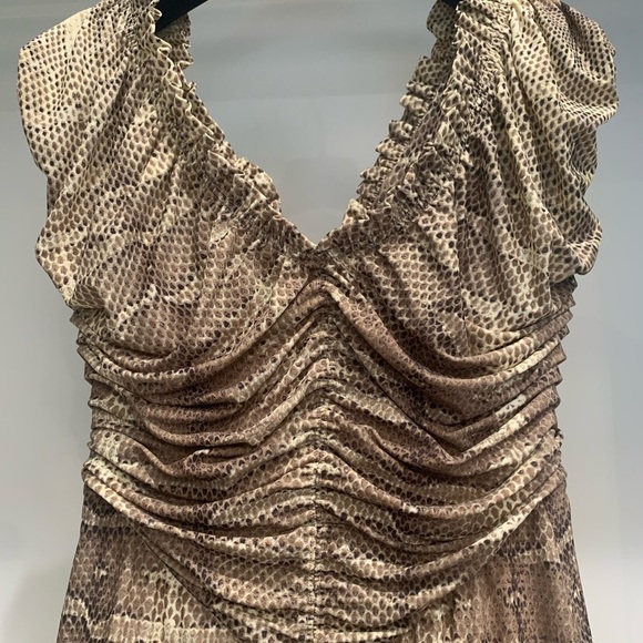 Roberto Cavalli Ruched Minidress - Picture 3 of 5